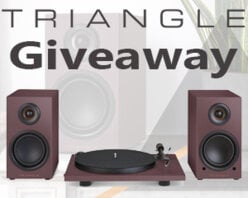 Triangle Elara LN01A and Turntable HiFi System Competition worth £799 courtesy of SCV