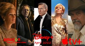 What's new on UK streaming services for April 2022