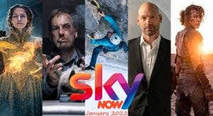What's new on Sky and NOW UK for January 2022
