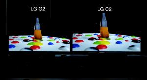 VIDEO: LG G2 and C2 OLED TVs close up with comparisons and Interview