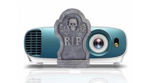 What is the average lifespan of a home cinema projector?
